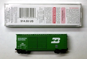 MTL Micro-Trains 23080 Burlington Northern BN 198963  40 foot double door boxcar - Picture 1 of 1