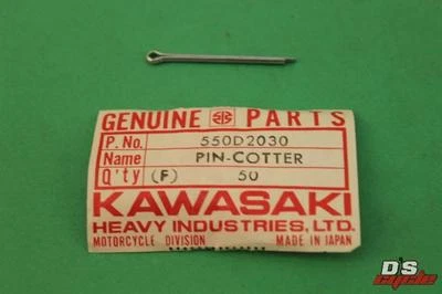 NOS Kawasaki OEM Cotter Pin 2.20 X 30 1970 F5 G4TR Big Horn 550D2030  - Image 1 of 3