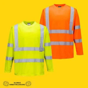 Warnschutz Langarm T-Shirt S278 Portwest gelb/orange (Gr.S-XXXL) - Bild 1 von 8