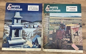 Vintage Country Gentleman Magazine 1952 October December 2 Issues 50’s Ads - Picture 1 of 12