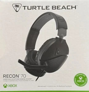 TURTLE BEACH RECON 70 Wired Multiplatform Gaming Headset - New - Picture 1 of 2