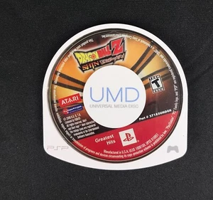 Dragon Ball Z Shin Budokai Playstation PSP Greatest Hits Disc Only Tested Works - Picture 1 of 4