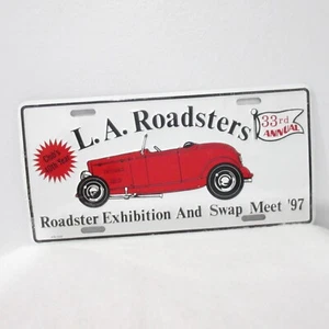 LA ROADSTERS 33. JÄHRLICHE ROADSTERAUSSTELLUNG & TAUSCH TREFFEN 1997 KENNZEICHEN - Bild 1 von 3