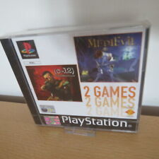 C-12 Final Resistance and Medievil, Sony PS1 twin pack, New,sealed, PAL