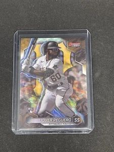 2023 Topps Bowman's Best Wave Refractor Liover Peguero Pittsburgh Pirates RC - Picture 1 of 2