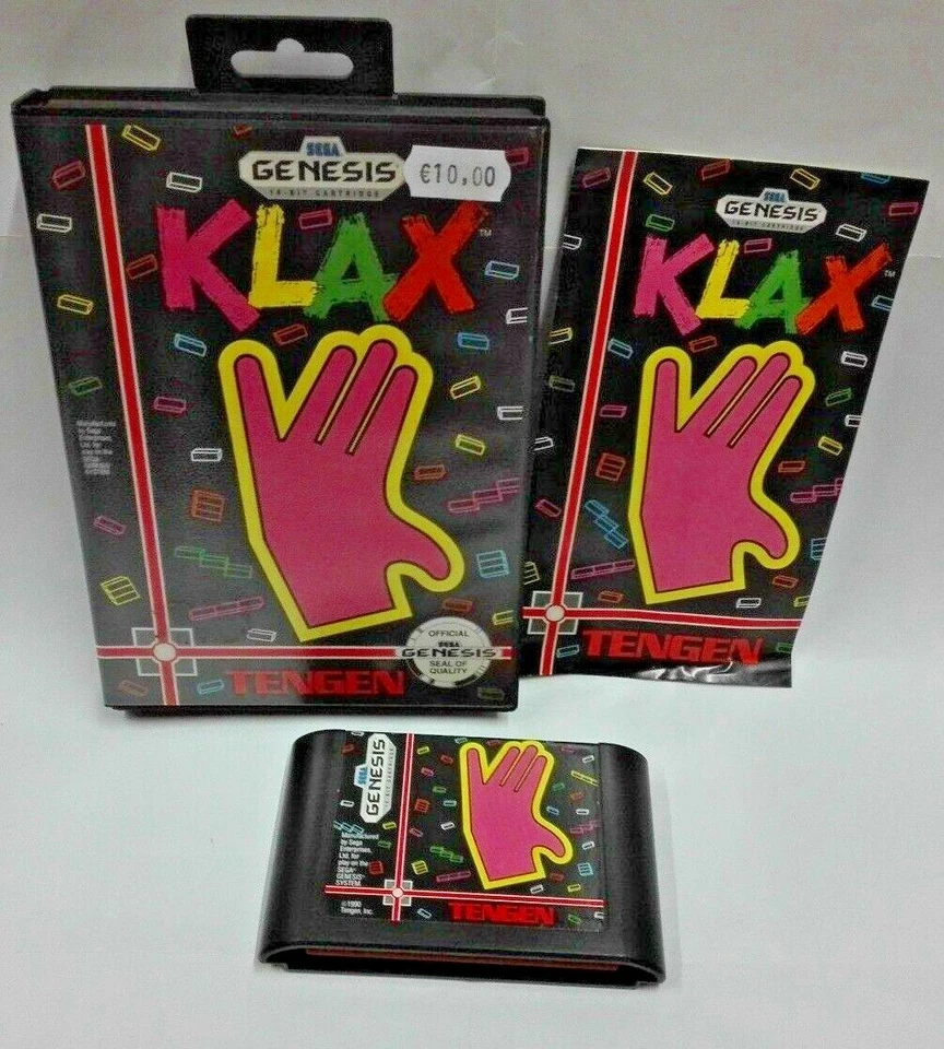 Klax per SEGA GENESIS - COMPLETO - USA - Immagine 1 di 1