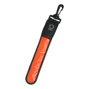 REFLECTIVE CLIP-ON STRIP LED Tag Band Light Backpack purse belt jacket Safety - Picture 1 of 18