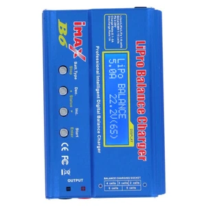 MagiDeal B6 Mini 50W Balance RC Schnellladegerät/Entladegerät für RC Akku - Bild 1 von 9