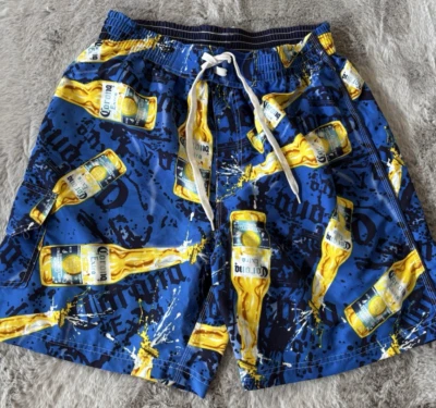 Corona Extra Lined Size Medium Swim Trunks with Drawstring - Image 1 of 4