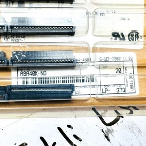 Digi-Key ASA40K-ND Receptacle Connector IDC Gold 28 AWG, 1 Item per Order - Picture 1 of 5