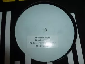 ANOTHER RECORD BY THE TOTAL RECORD CO - 12" Vinyl Single - WHITE LABEL - Picture 1 of 3