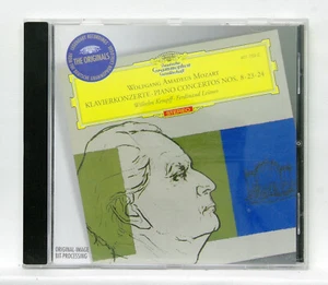 WILHELM KEMPFF, LEITNER - MOZART Piano concertos nos.8, 23 & 24 DGG CD NM - Picture 1 of 2