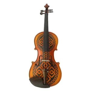 Rozanna’s Violins Celtic Love Violin Outfit 4/4 | Includes Bow, Rosin, Case & St - Picture 1 of 16