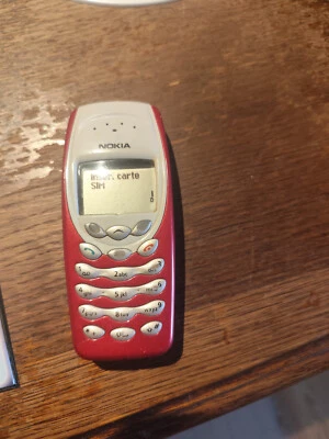 Nokia 3410 rouge  (b/v) - Photo 1/2