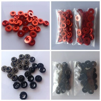 CNC alloy washer fix nut body cover shell pad for LOSI 5IVE-T Rovan LT 52pcs - Image 1 of 4