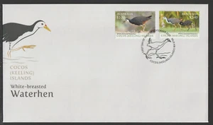 Cocos (Keeling) Islands 2023 : White-breasted Waterhen - First Day Cover . - Foto 1 di 1