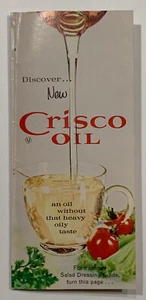 Vintage Brochure: 1962 CRISCO - Discover New Crisco Oil - Salad Dressing Guide - Picture 1 of 4