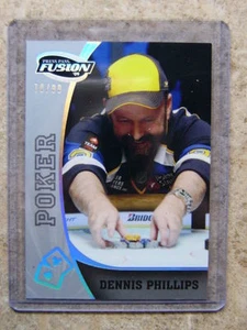 2009 Press Pass Fusion DENNIS PHILLIPS Silver /99 Leaf Razor Poker - Picture 1 of 1