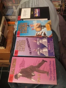 Monty Python's Flying Circus (4) VHS LOT 1970s dark comedy Vol 2 , 8 , 13 , 17 Z - Picture 1 of 5