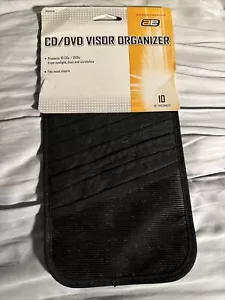 Auto Expression 10 CD Or DVD Visor Organizer - Picture 1 of 2