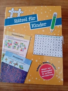 Rätselheft für Kinder ab 7 Jhr. Neu - Bild 1 von 2
