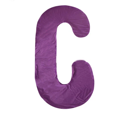 Funda de almohada en forma de C para embarazo maternidad enfermería embarazada cuerpo dormir funda de almohada Foto 1 de 4