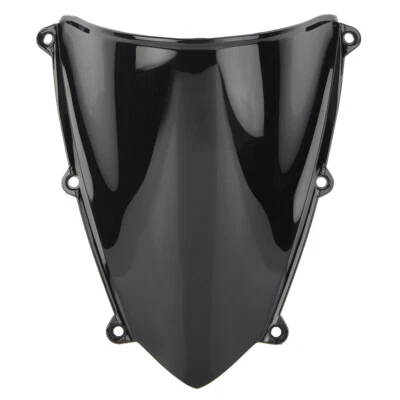Black Motorcycle Front Windshield Windscreen For Honda CBR600RR F5 2007-2012 Foto 1 de 4