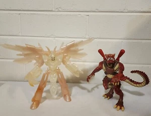 Duel Masters Urth & Fire Sweeper Action Figures Hasbro 2003 Wizards Shogakukan - Picture 1 of 16
