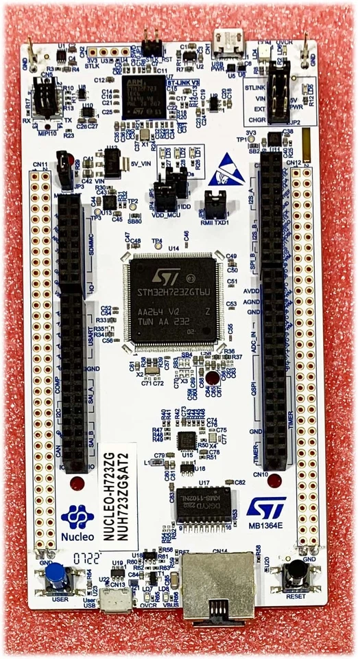 NUCLEO-F723ZG - STM32F723ZGT6 Nucleo-144 Dev Board w/ Arduino™ Uno V3 Expansion - Image 1 of 3