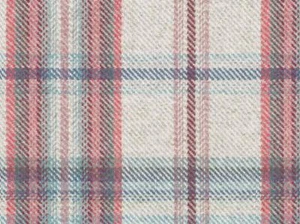 SALE - Voyage Nairna Sky Haze 100% Lambswool upholstery / curtain tartan fabric - Picture 1 of 5