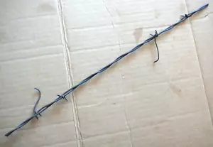 Curtis Two & Four Point Barbs - With Large Fish Hook Barbs - ANTIQUE BARBED WIRE - Picture 1 of 5