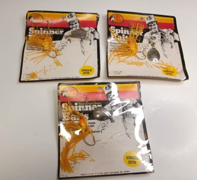 3 винтажные рыболовные приманки Bass Pro Shops серии Spinnerbaits Tour — лот из 3 *ЧИТАЙТЕ - Изображение 1 из 4