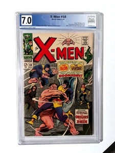 X-MEN # 38 NOV 1967 PGX 7.0 Origins & Blob & Vanisher Marvel Comics - Picture 1 of 2