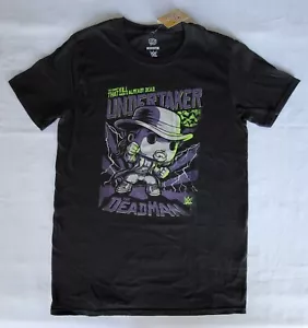 WWE Undertaker The Deadman Graphic T-shirt Size Medium Funko POP! Collab 2018 - Picture 1 of 9