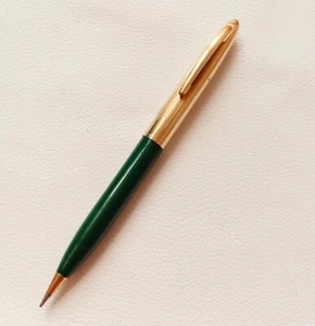 Vintage WA Sheaffer Bleistift Grün / Gold Made In USA. 0,7mm guter Zustand - Bild 1 von 9