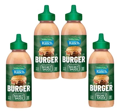 Salsa secreta para hamburguesas Hidden Valley® Original Ranch®, 12 oz (paquete de 4) - fresca y rallada Foto 1 de 4