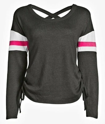 New No Boundaries Juniors Ruched Top Size S(3-5) - Image 1 of 3