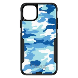OtterBox Commuter for Apple iPhone (Pick Model) Blue White Camouflage - Picture 1 of 23