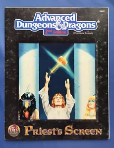 Priest's Screen - Advanced Dungeons & Dragons - AD&D 2nd Edition TSR 9462 - Bild 1 von 3