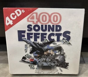 400 SOUND EFFECTS CD 4 Disc Set 2006 Sealed - Picture 1 of 2