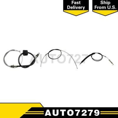 Cable de freno de estacionamiento Dorman delantero trasero 3 piezas para Chevrolet Suburban 2500 2000 Foto 1 de 4