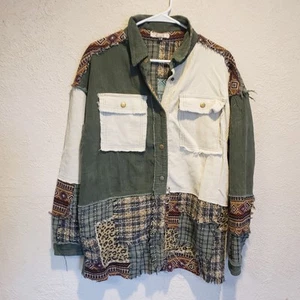 Gimmicks SCHNALLE GRÖSSE MEDIUM zusammengesetzte Bohemian KNOPFLEISTE SHACKET - Bild 1 von 11
