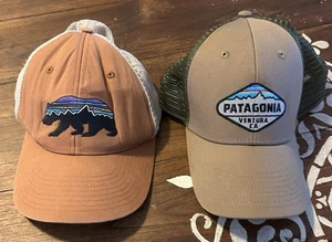 Patagonia Fitz Roy Bear & Ventura CA Mesh Adjustable Trucker Ball Cap / Mütze - Bild 1 von 13