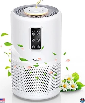 H13 True HEPA Air Purifier for Large Rooms up to 1600ft², Sleep Mode, Timer - Image 1 of 4