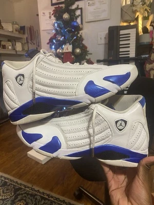 Air Jordan 14 Hyper Royal tamanho 11 - Imagem 1 de 4
