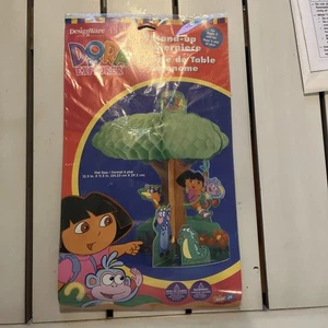 Dora The Explorer Decoration NWT Honeycomb Stand Up Centerpiece - Picture 1 of 4