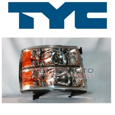 TYC Right Headlight Assembly for 2007-2013 Chevrolet Silverado 1500 ql Foto 1 de 4