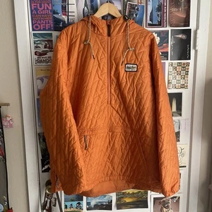 Howler Brothers Voltage Quilted Pullover in County Orange Sz XXl - Picture 1 of 6