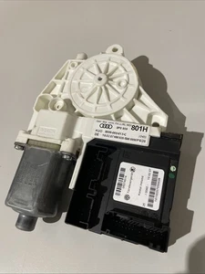 Genuine Audi A3 8P Front Driver Side OSF Electric Window Motor 8P0959801H - Picture 1 of 6