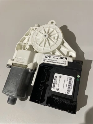 Genuine Audi A3 8P Front Driver Side OSF Electric Window Motor 8P0959801H - Image 1 of 4